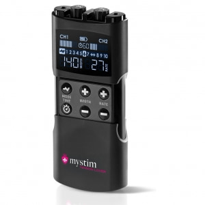 Mystim Tension Lover 2, EStim Reîncărcabil cu 2 Canale Negru Thumb 4