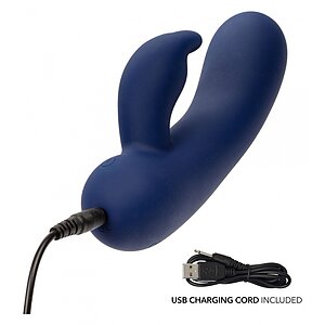 CalExotics Cashmere silk Bunny — 10 Moduri, Dual Motor, IPX7 Mov Thumb 2