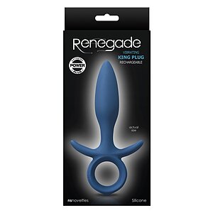 Anal Plug Renegade King Small Albastru Thumb 1