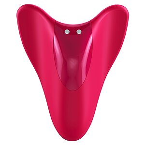 Vibrator High Fly Finger Satisfyer Roșu Thumb 2