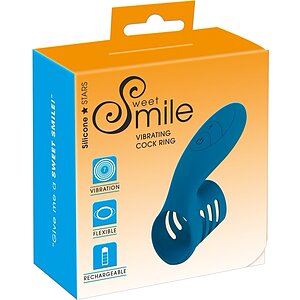 Sweet Smile Inel Vibrant Reîncărcabil Albastru Thumb 13