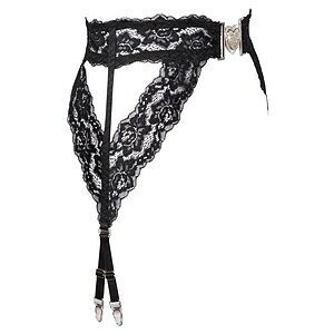 Portjartier Cottelli Collection Tania Negru L-XL Thumb 4