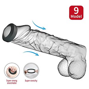 Crazy Bull Brodan Inel Din Silicon Negru Flexibil Thumb 7