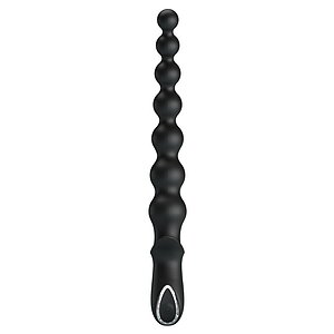 Pretty Love Plug Anal Vibrator 10 Funcții Reîncărcabil Negru Thumb 1