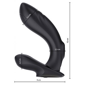 Mustang Prostate Massager Negru Thumb 4