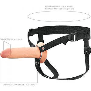 Extensor Strap-on Fantasy X-tensions Elite 19 cm Naturală Thumb 10