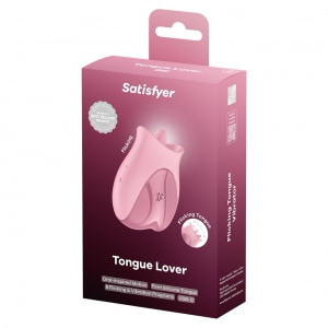 Satisfyer Tongue Lover Limbă Flicker Reîncărcabilă 8 Moduri Roz Thumb 5