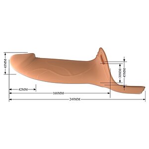 Pretty Love Landon Strap-on cu Dildo Thumb 7