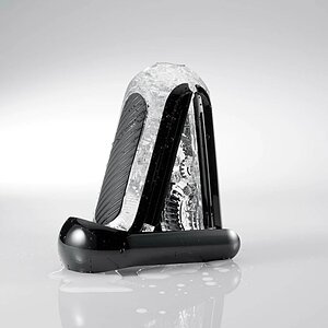 Tenga Flip Zero Gravity — 16cm Inserabil Negru Thumb 3