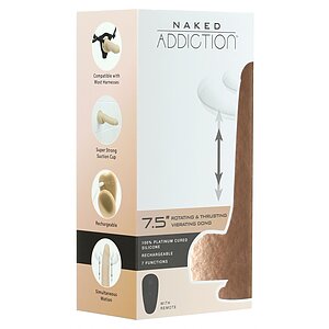 Vibrator Realistic Thrusting Rotating Thumb 3