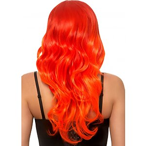 Perucă Leg Avenue Ombre Long Wavy Portocaliu Thumb 1
