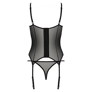 Corset Passion Eco Zinnia Negru S-M Thumb 3