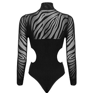 Body Cottelli Collection High Negru S-L Thumb 9