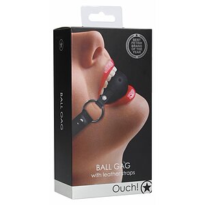 Căluș Cu Bilă Ouch Negru Thumb 4