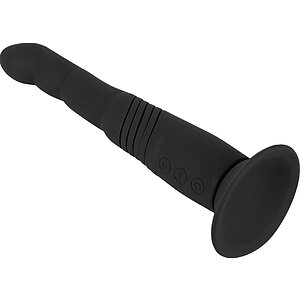 Couples Choice Vibrator Împingeri Punct G și Prostată 9x9 Negru Thumb 5