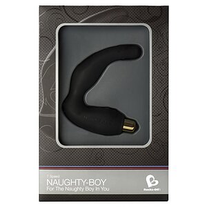 Stimulator Prostată Naughty Boy 7 Speed Negru Thumb 1