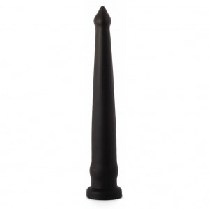 X Men Plug Anal PVC Negru cu Ventuză, 59 cm, Stimulare Thumb 1