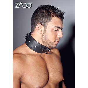 Zgardă Zado Leather Collar Daniel Negru Thumb 2