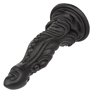Monster Colossus 24.75 cm – Negru, Ventuză Puternică Thumb 2