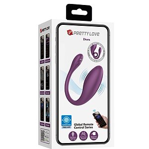 Pretty Love Dora Vibrator Cuplu 12 Moduri Mov Thumb 32