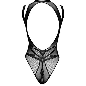 Crotchless Body Cottelli Collection Maya Negru S-L Thumb 4