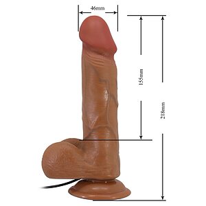 Debra Bahamut — Vibrator curbat Realist cu Telecomandă Thumb 5