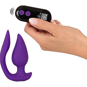 Sweet Smile Plug Panty 2în1, Reîncărcabil, 7 Moduri Mov Thumb 6