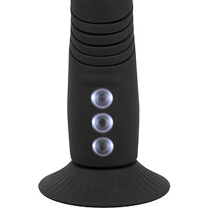 Couples Choice Vibrator Împingeri Punct G și Prostată 9x9 Negru Thumb 6