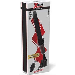 Hidden Desire Vibrator Anal cu Împingere Negru Thumb 13