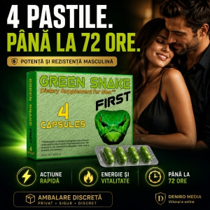 4 Pastile Green Snake Potență Și Rezistență 2–3 Zile Thumb 3