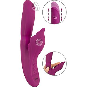 JAVIDA 4 Funcții Vibe — 3 Motoare, încălzire, Reîncărcabil Thumb 1