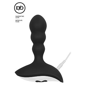Vibrator Anal No. 78 Rechargeable Negru Thumb 7