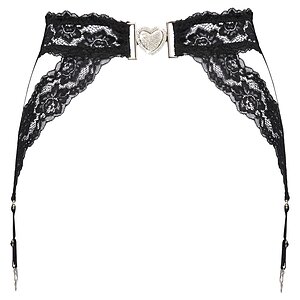 Portjartier Cottelli Collection Tania Negru L-XL Thumb 3