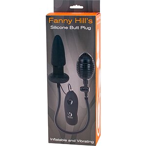 Anal Plug Vibrații Hill Inflatable Negru Thumb 1