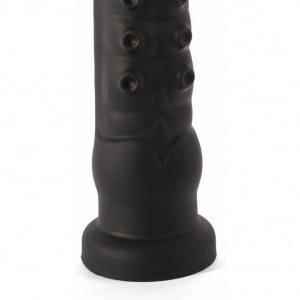 X Men Plug Anal PVC Negru cu Ventuză, 59 cm, Stimulare Thumb 5