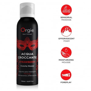 Acqua Croccante Orgie Spumă Efervescentă Pentru Masaj 150 ml Thumb 1