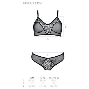 Set Passion Eco Primula Bikini Negru L-XL Thumb 4