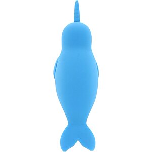 Unihorn Narwhal – Dublu Vibrator Clitoridian, 10 Moduri Albastru Thumb 4