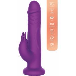 Vibrator Rabbit Playhouse 10 Moduri Rotire Bile Mov Thumb 5