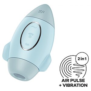 Vibrator Satisfyer Mission Control Albastru Thumb 1