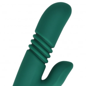 Loveline Rabbit: Penetrare Ritmică, Încălzire 42°C Verde Thumb 3