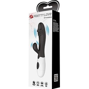 Pretty Love Snappy Black — Iepuraș Dual, 30 Moduri Negru Thumb 6