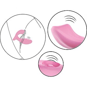 FLAMENGO Puls – Vibrator Punctul G Și Clitoris, 10 Moduri, 2 Motoare, IPX7 Roz Thumb 3