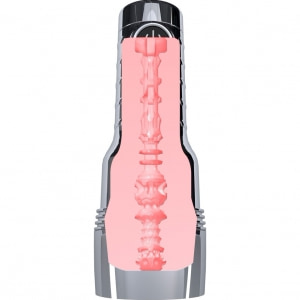 Fleshlight Quiver — Masturbator Vibrant, Reîncărcabil Argintiu Thumb 6