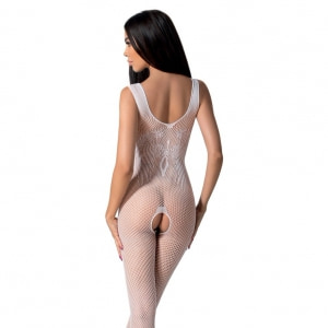Catsuit Passion BS098 Alb S-L Thumb 1