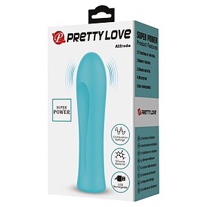 Pretty Love Alfreda Verde — Mini Vibrator 12 Moduri, Reîncărcabil Thumb 6