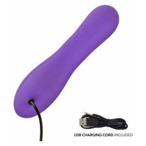 Flex Bend Hold Vibrator Dual 10 Moduri IPX7 Reîncărcabil Mov Thumb 3