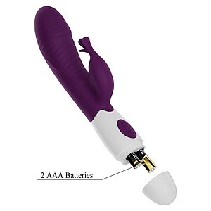 Pretty Love Rasmussen Purple, Dual Stimulator 30 Vibrații Mov Thumb 4