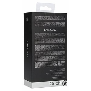 Căluș Cu Bilă Ouch Negru Thumb 5