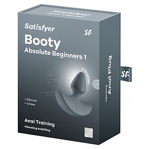 Satisfyer Absolute Beginners 1 — Plug Anal 12 Vibrații USB Gri Thumb 4